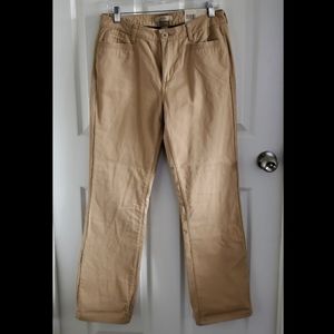 Natural Reflections fleece lined khaki pants